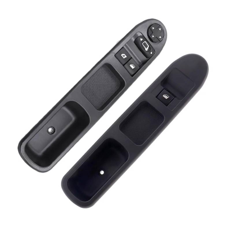 Elektrische Fenster Schalter 2 Stücke für Peugeot 207 2007-2015 Auto Fahrerseite Beifahrerseite Elektrische Fensterheber-Steuerschalter 6554QC von WLNWERDPKK