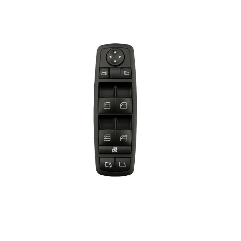 Elektrische Fenster Schalter 2518300590 Für W164 W251 Für GL Für ML Für R Klasse Auto Power Fenster Master Switch Fenster Glas Lift Control Taste(Model B) von WLNWERDPKK