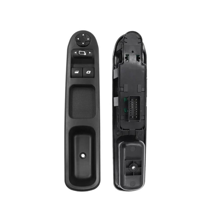 Elektrische Fenster Schalter 6554KT 6554QC 6490EH Für Peugeot 207 307 407 Auto Power Elektrische Fenster Control Schalter 6490HQ 6554QF 6554QG(6554QC-RHD) von WLNWERDPKK
