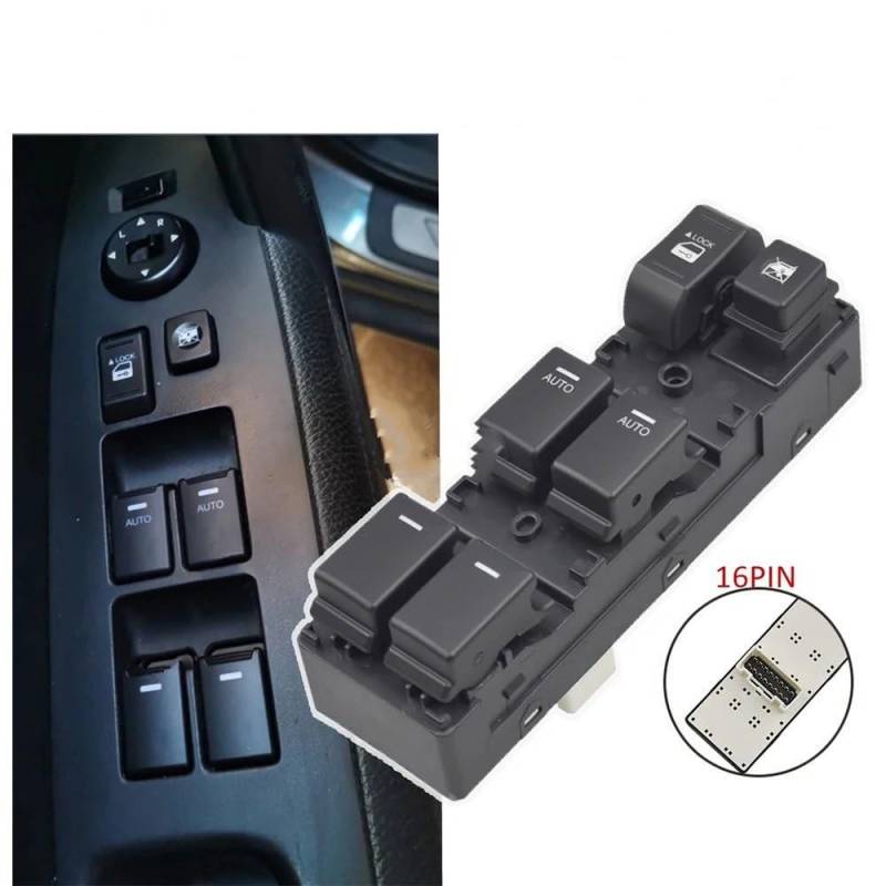 Elektrische Fenster Schalter 93570-2P100 Für Kia Für Sorento 2010-2013 Auto Elektrische Fensterheber Schalter Fahrer 93570-2P200 93570-2P100VA(2 Auto) von WLNWERDPKK