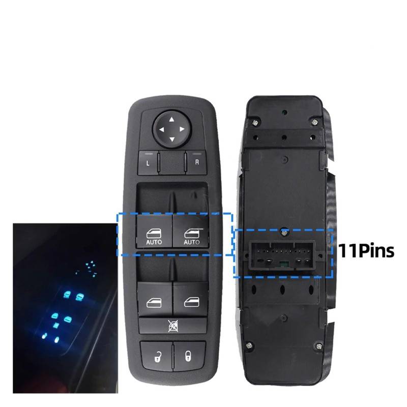 Elektrische Fenster Schalter Für Dodge Für Journey Für Nitro Auto Power Fenster Control Schalter 68298088AA 4602544AG 04602632AG(68231805AA) von WLNWERDPKK