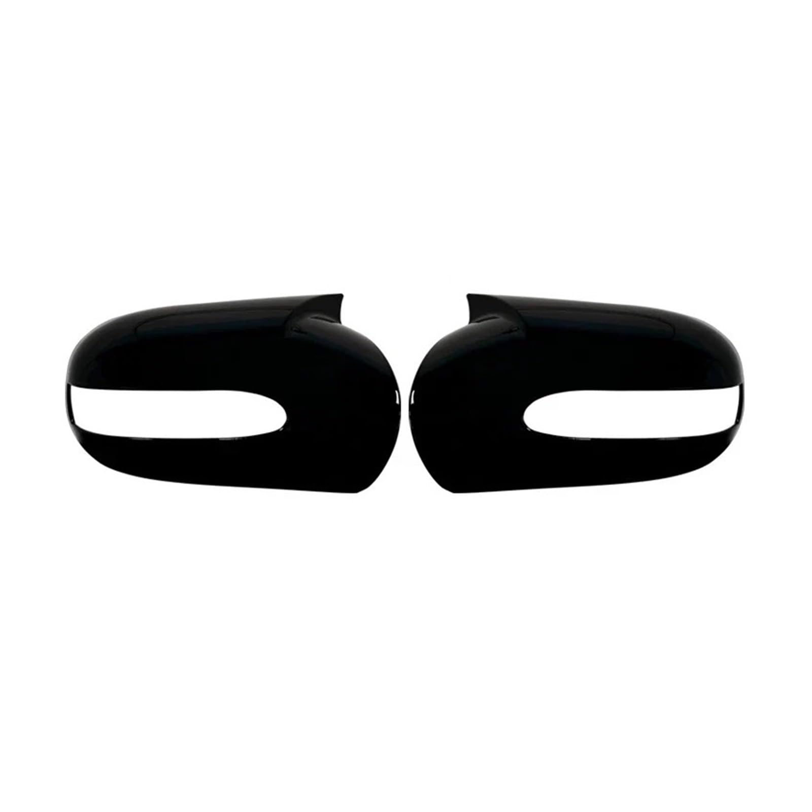 Spiegelkappe Für E C-Klasse W203 W211 2001 2002 2003 2004 2005 2006 2007 Schwarz Glänzend 2PCs Seitenspiegelkappen Rückspiegelabdeckungen Seite Spiegel Kappen(Gloss Black) von WLNWERDPKK