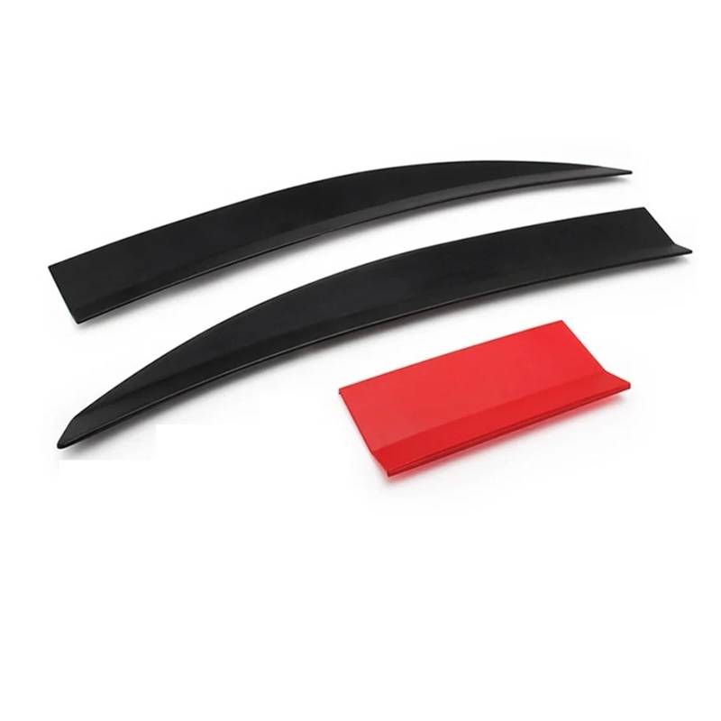 Spoiler 3Pcs Universal Auto Limousine Dach Spoiler Verlängerung Tragfläche Einstellbare Länge Auto Zubehör Tuning Spoiler Wing(Red) von WLNWERDPKK