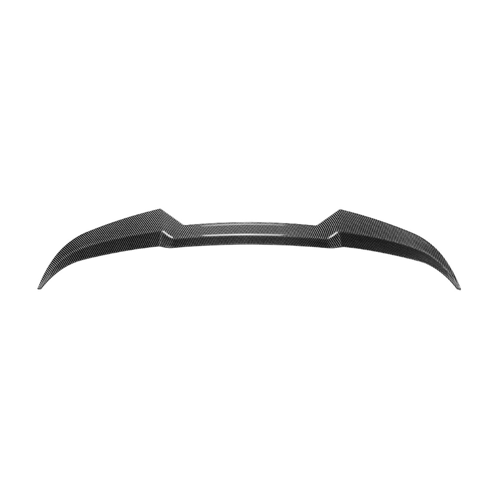 Spoiler Für 1er F40 Für M Für Sport 2019-2024 Autodachflügel Kofferraum Heckspoiler Zierklappe Splitterlippe Spoiler Wing(Carbon Fiber Look) von WLNWERDPKK