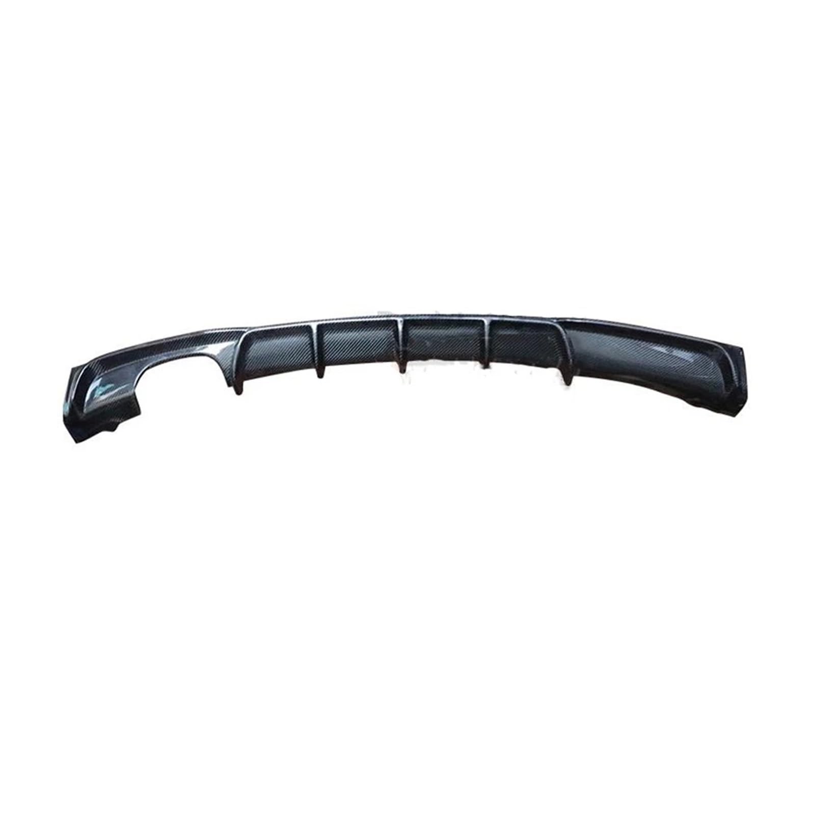 Spoiler Für 3er F30 F31 2012-2018 Für M-Sport Auto Heckdiffusor Stoßstange Lip Spoiler Splitter Seite Dual Out Autoteil Spoiler Wing(Carbon Fiber Look) von WLNWERDPKK