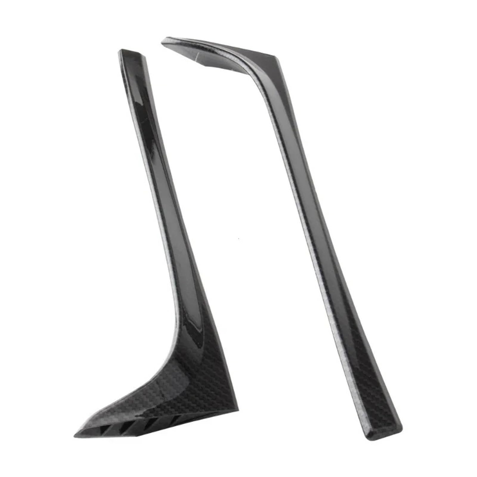 Spoiler Für 7 7.5 MK7 MK7.5 2014-2018 2 Stück Heckscheiben-Seiten-Heckspoiler Canards Splitter Zubehör Spoiler Wing(Carbon Fiber) von WLNWERDPKK