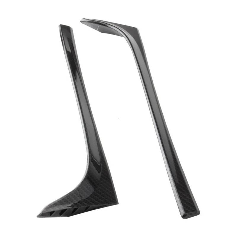 Spoiler Für 7 7.5 MK7 MK7.5 2014-2018 2 Stück Heckscheiben-Seiten-Heckspoiler Canards Splitter Zubehör Spoiler Wing(Carbon Fiber) von WLNWERDPKK