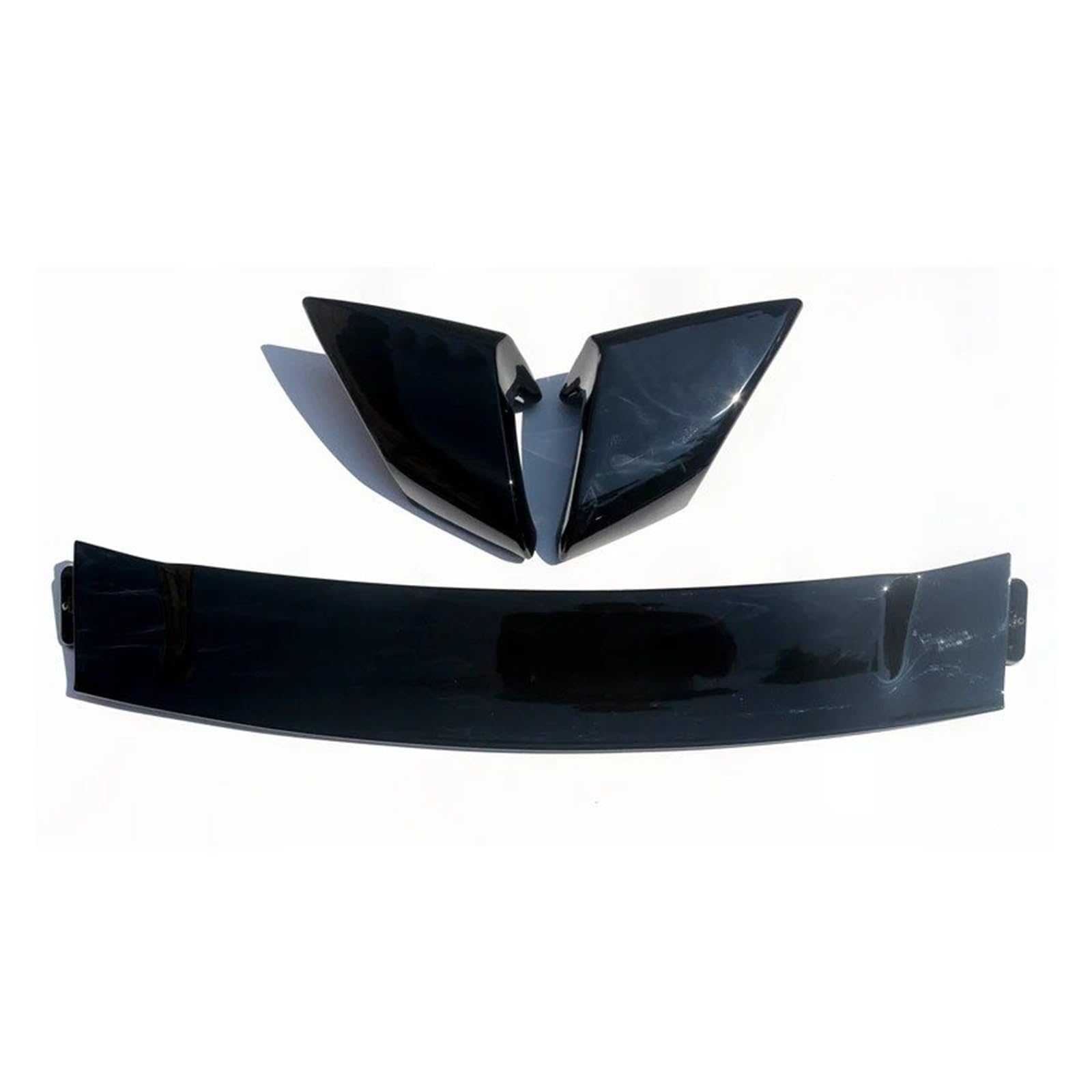 Spoiler Für Civic Für FD2 Spoiler 2006 2007 2008 2009 2010-2015 DREI Teile Auto Boot Abdeckung Hinten Flügel Spoiler Wing(Black) von WLNWERDPKK