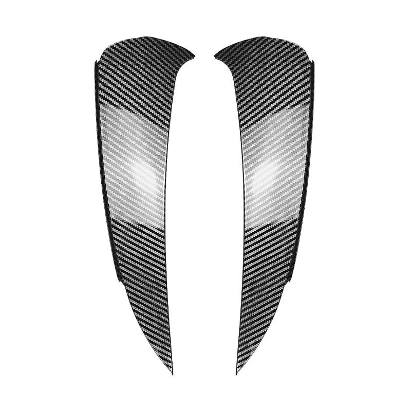 Spoiler Für E-Klasse W214 E260 E300 Für AMG 2024+ 2PCS Auto Heckspoiler Spoiler Ansaugdekoration Verkleidung Spoiler Wing(Carbon Fiber Look) von WLNWERDPKK