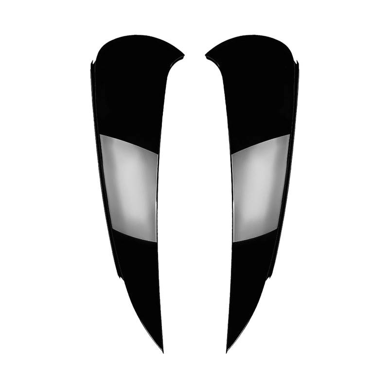 Spoiler Für E-Klasse W214 E260 E300 Für AMG 2024+ 2PCS Auto Heckspoiler Spoiler Ansaugdekoration Verkleidung Spoiler Wing(Glossy Black) von WLNWERDPKK
