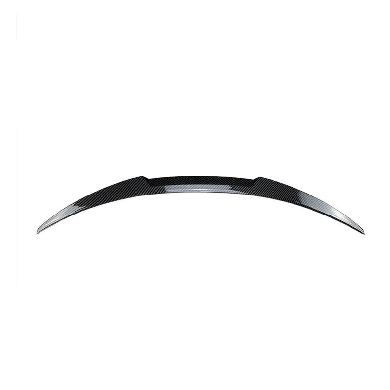 Spoiler Für E82 1er-Serie Für Coupé 118i 128i 135i 1M Für Coupé 2007-2013 Auto Heckklappe Spoiler Flügel Splitter Streifen Spoiler Wing(Carbon Fiber Look) von WLNWERDPKK