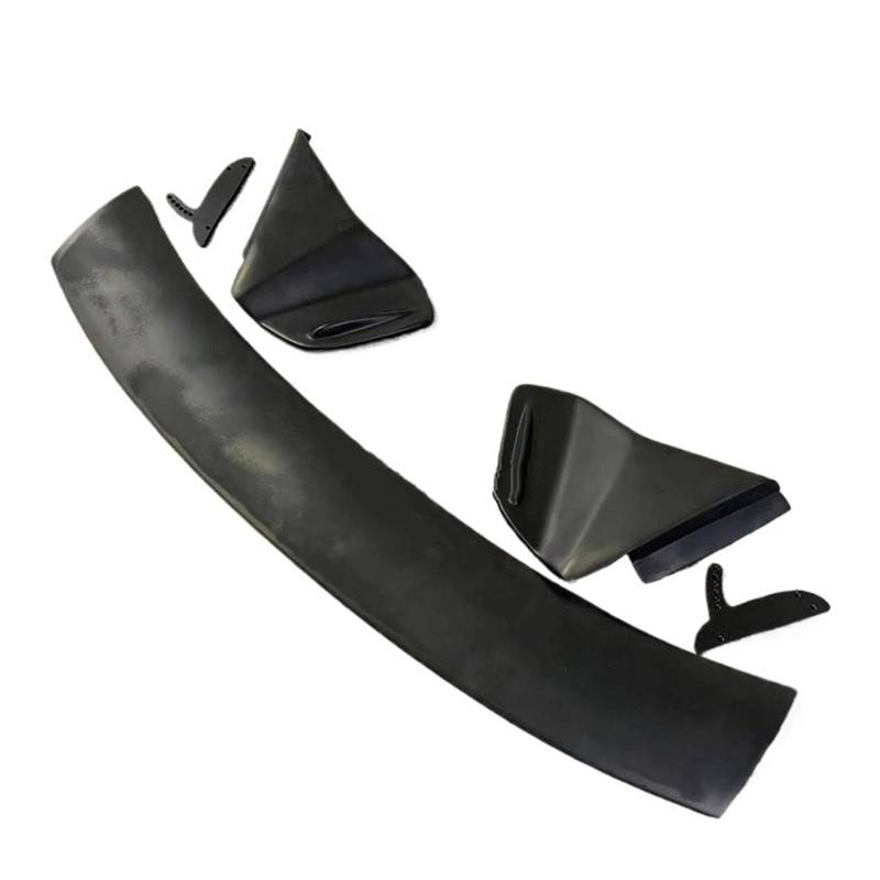 Spoiler Für F56 Für GP Stil Spoiler Heckspoilerflügel Mit Verstellbarer Klinge Außenzubehör Body Kit Spoiler Wing(Bright Black) von WLNWERDPKK