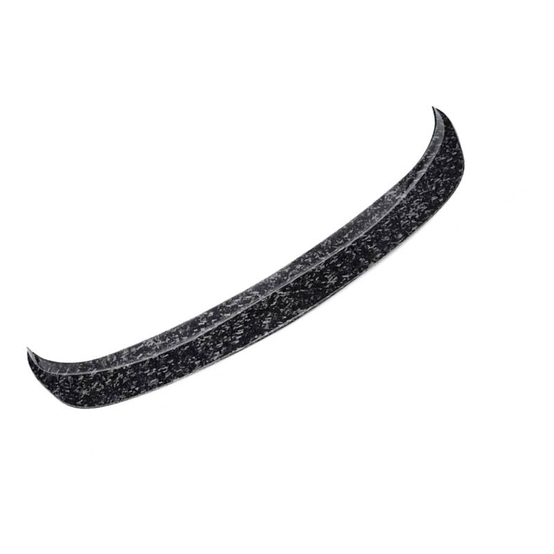 Spoiler Für FIAT 500 Für Abarth 2012 2013 2014-2019 Auto Heckspoiler Flügel Schwanz Lip Trim Spoiler Wing(Forged Carbon Fiber) von WLNWERDPKK