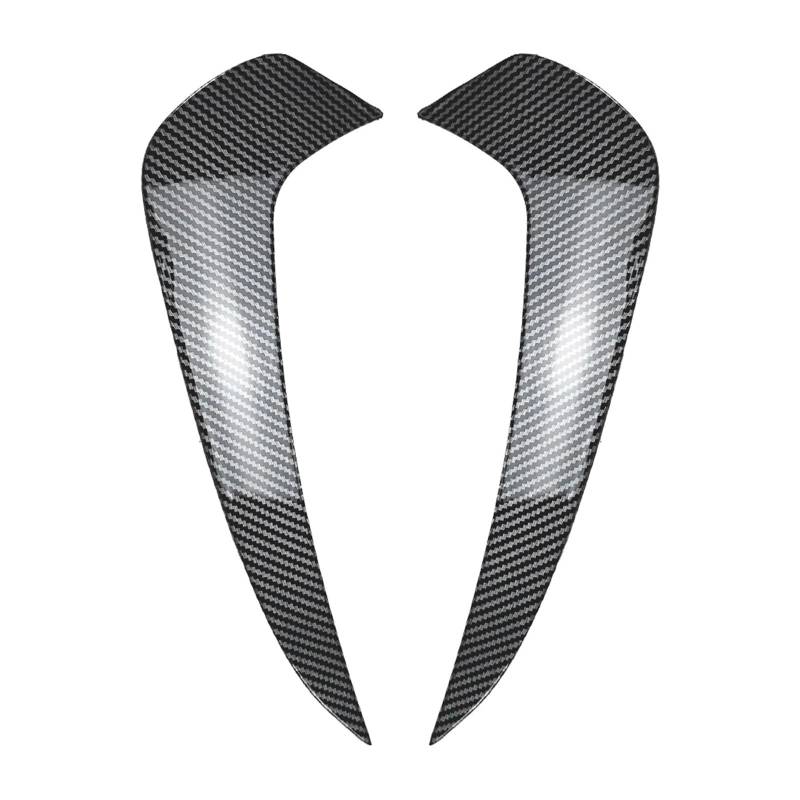 Spoiler Für Für Coupe C254 GLC260 GLC300 2023-2024 Heckstoßstange Splitter Spoiler Auto Seite Luftauslassabdeckung Spoiler Wing(Carbon Fiber Look) von WLNWERDPKK