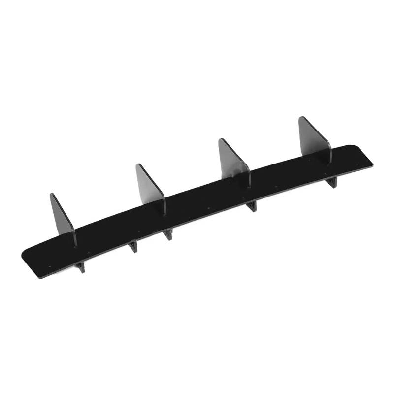 Spoiler Für Für Golf 7 Für VII MK7 Für GTI 2013-2016 Auto Heckstoßstange 4 Flossen Diffusor Rückseite Splitter Spoilerlippe Spoiler Wing(Color2) von WLNWERDPKK