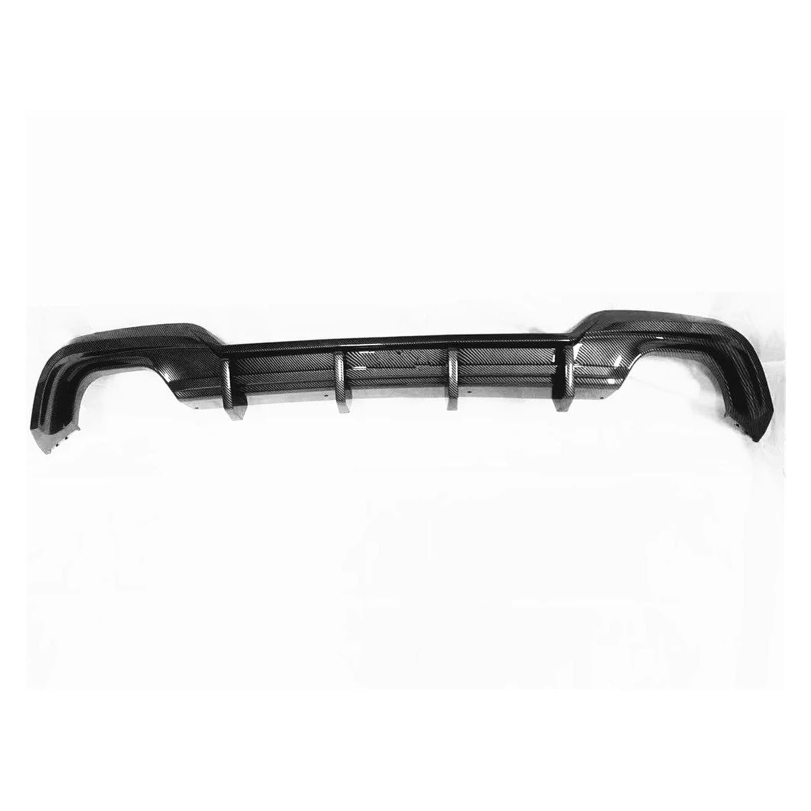 Spoiler Für G20 325i 325LI Für M Für Sport 2019-2020 Auto Heckstoßstange Diffusor Lip Untere Spoiler Diffusorplatte Spoiler Wing(Carbon Fiber Look) von WLNWERDPKK