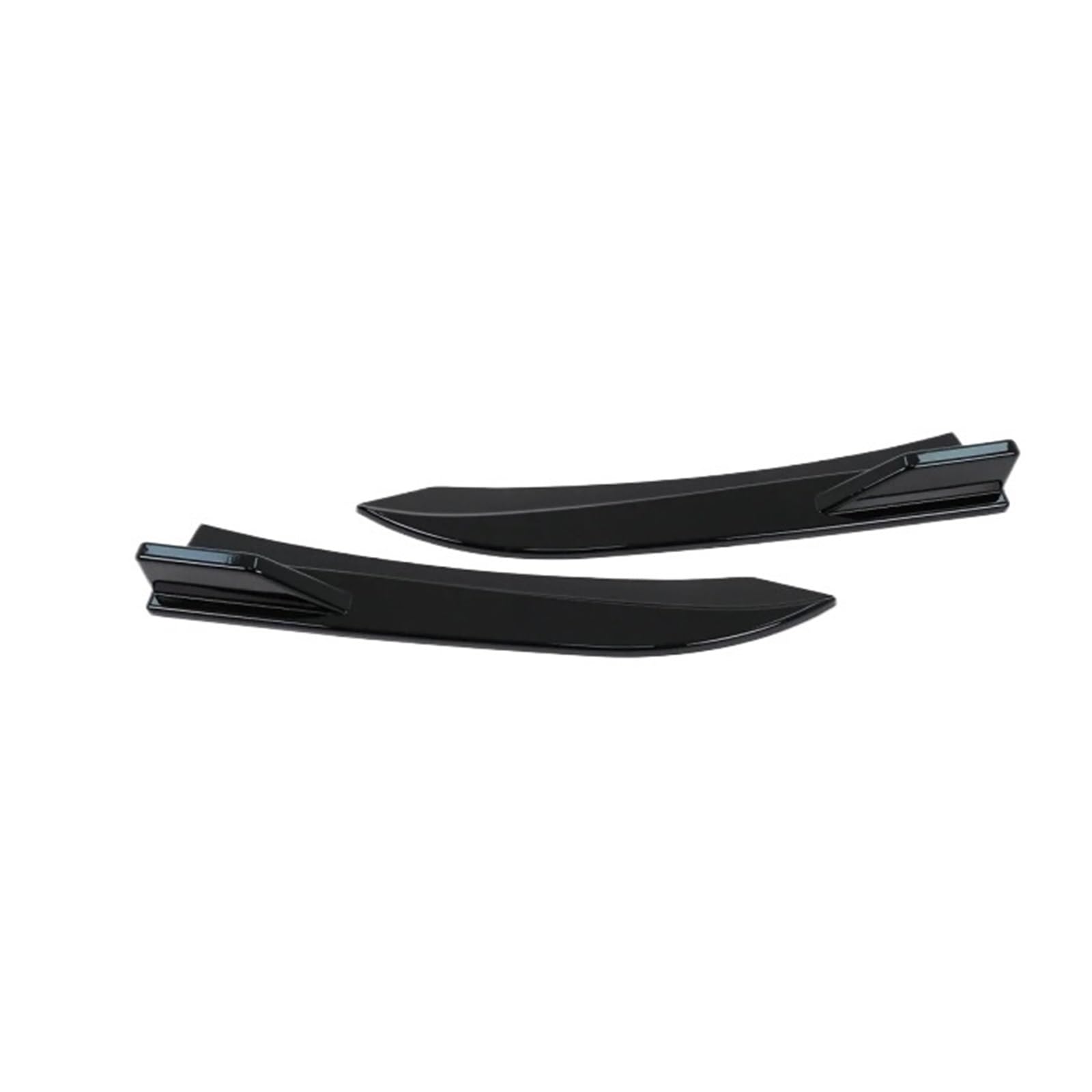 Spoiler Für G30 5er-Serie G30 Für Limousine Für M-Sport Für M-Tech 2017-Hinterer Seitenstoßfänger-Spoiler-Splitter-Diffusor Spoiler Wing(Glossy Black) von WLNWERDPKK