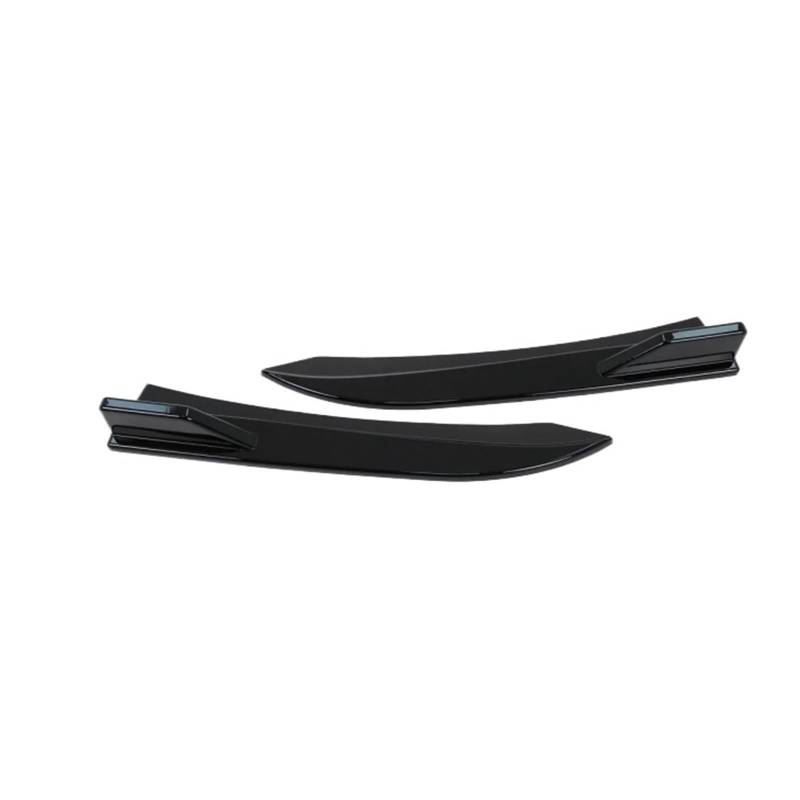 Spoiler Für G30 5er-Serie G30 Für Limousine Für M-Sport Für M-Tech 2017-Hinterer Seitenstoßfänger-Spoiler-Splitter-Diffusor Spoiler Wing(Glossy Black) von WLNWERDPKK