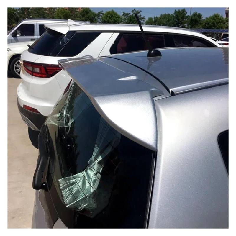 Spoiler Für Jazz 2008-2013 Spoiler Auto Hinten Flügel Primer Farbe Heckspoiler Spoiler Wing(Black) von WLNWERDPKK