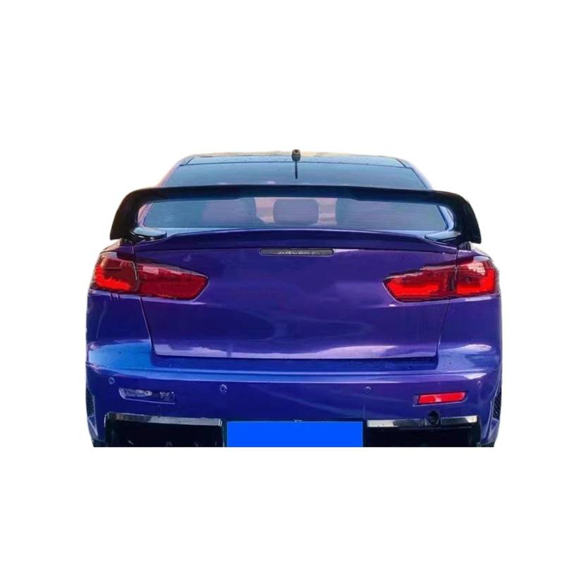Spoiler Für Lancer Für Evo ABS Kunststoff Auto Heckspoiler Flügel Stamm Deckel Abdeckung Spoiler Wing(White) von WLNWERDPKK