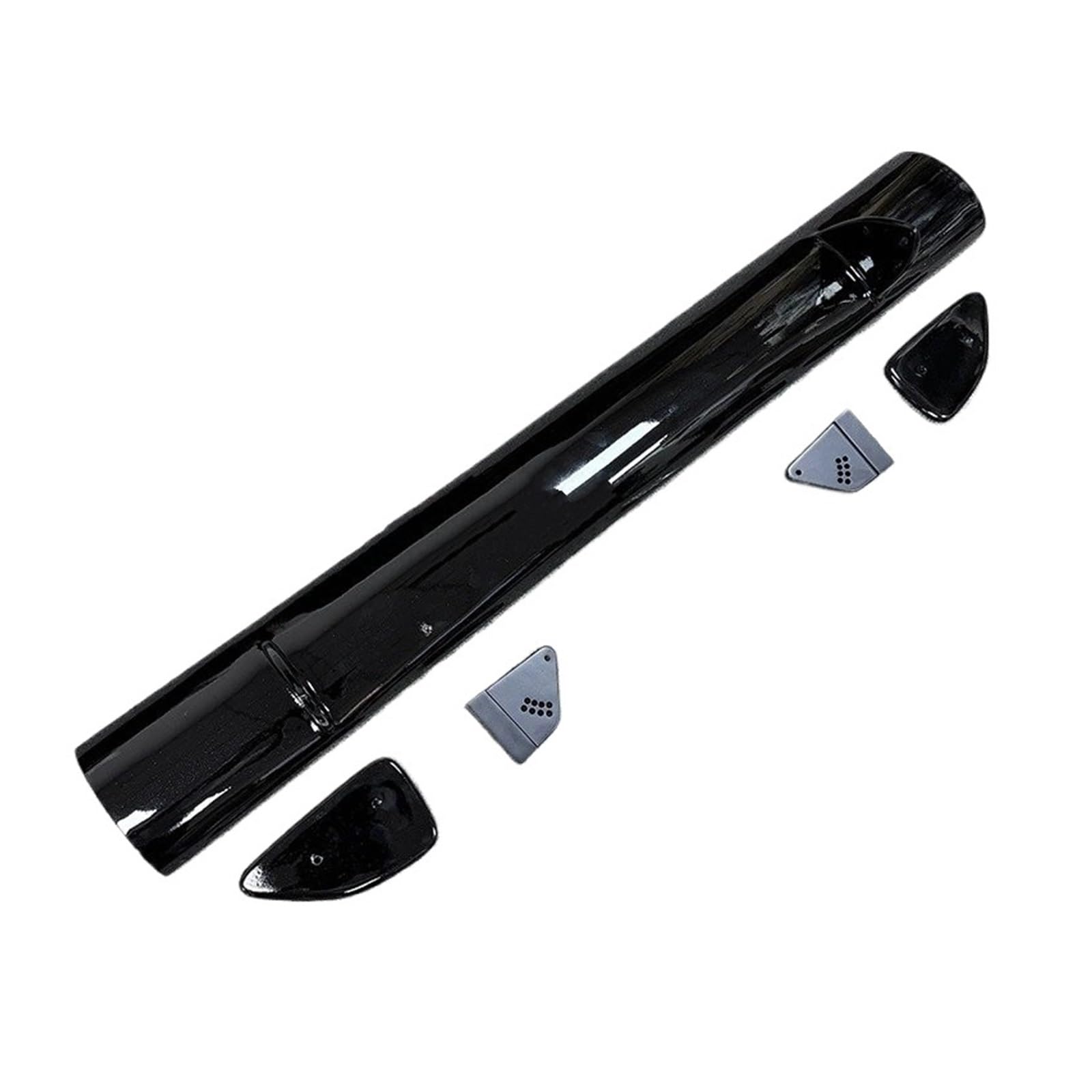 Spoiler Für M3 E92 E46 Für GTS Stil Spoiler Heckspoiler Spoiler Auto Styling Spoiler Wing(Bright Black) von WLNWERDPKK