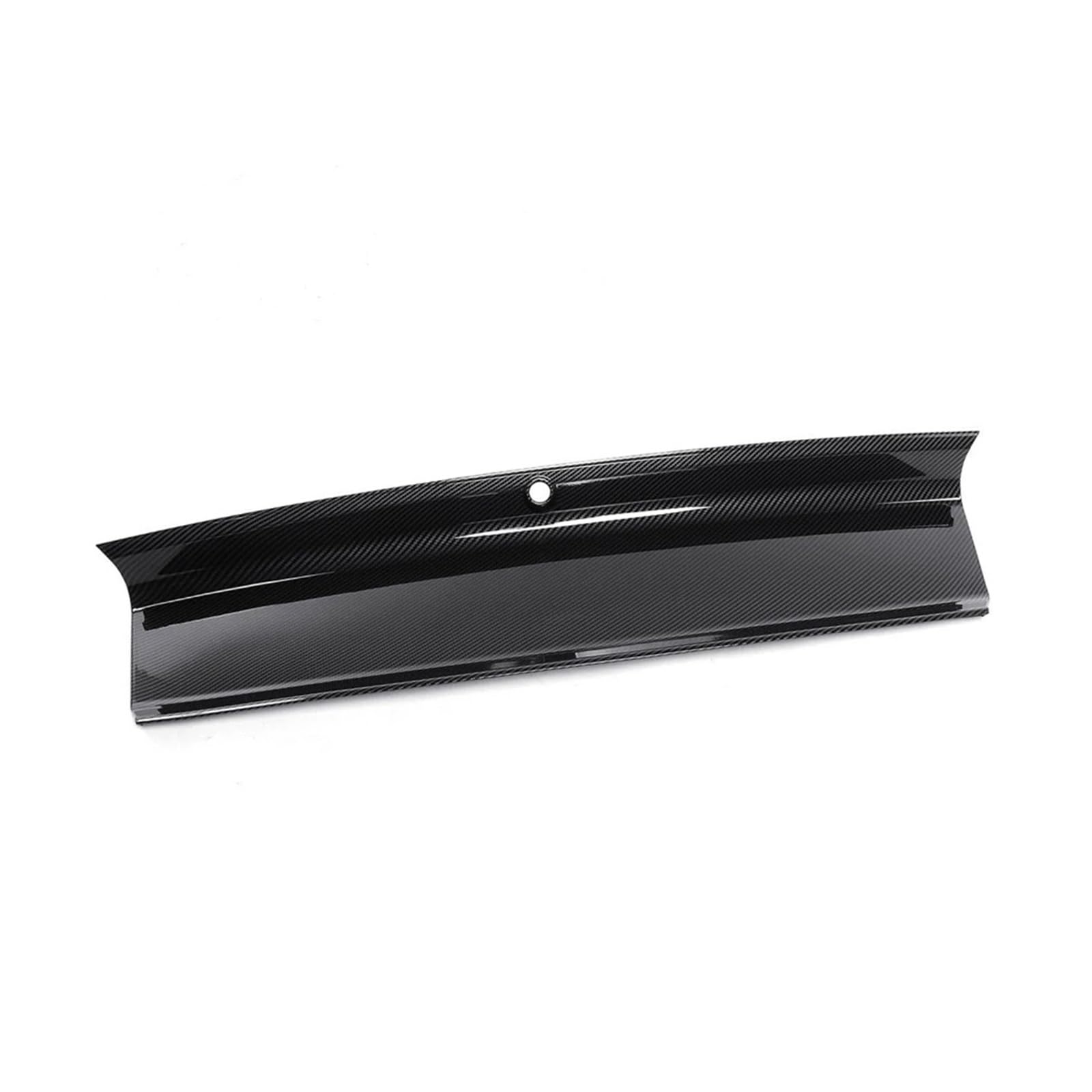 Spoiler Für Mustang 2015-2023 Auto Stamm Deckel Panel Hinten Stoßstange Schutz Platte Panel Form Bord Spoiler Abdeckung Spoiler Wing(Carbon Fiber Look) von WLNWERDPKK