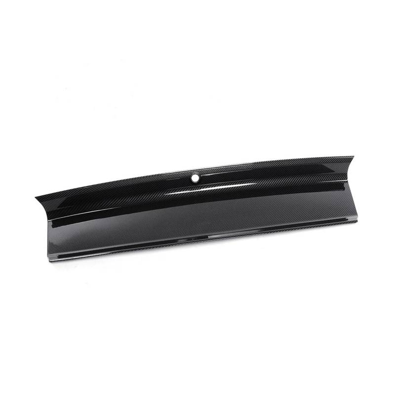 Spoiler Für Mustang 2015-2023 Auto Stamm Deckel Panel Hinten Stoßstange Schutz Platte Panel Form Bord Spoiler Abdeckung Spoiler Wing(Carbon Fiber Look) von WLNWERDPKK