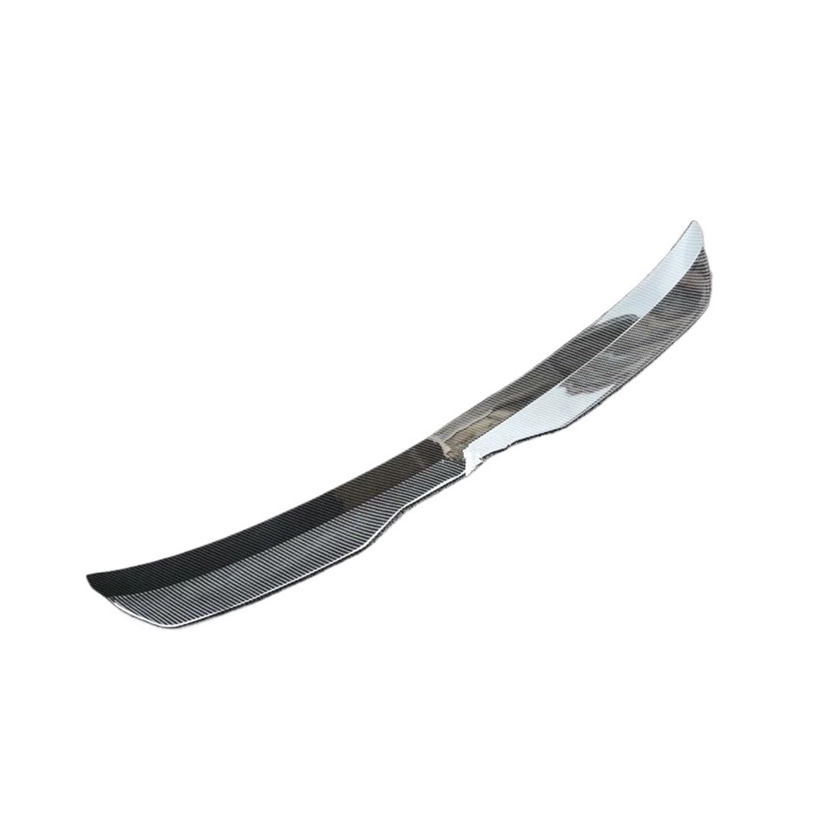 Spoiler Für Seat Für Leon MK3 Für FR Für 5-Türer 2012-2020 Universal Car Tail Wing Lip Spoiler Schrägheckdekoration Spoiler Wing(Carbon Fiber Pattern) von WLNWERDPKK