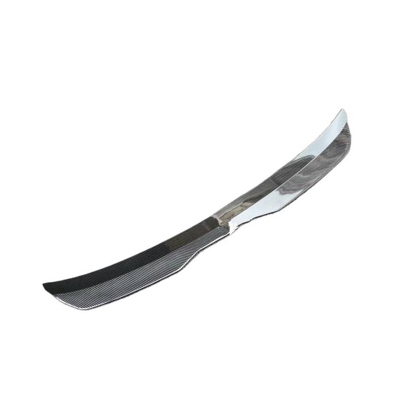 Spoiler Für Seat Für Leon MK3 Für FR Für 5-Türer 2012-2020 Universal Car Tail Wing Lip Spoiler Schrägheckdekoration Spoiler Wing(Carbon Fiber Pattern) von WLNWERDPKK