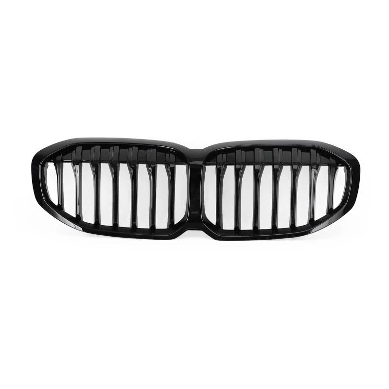 Sport Kühlergrill Für 1er F40 118i 120i M135i 2019–2023 2022 2021 Auto Gloss Black Doppellamellen-Fronthaubengrillteile 51138080490 Kühlergrill von WLNWERDPKK