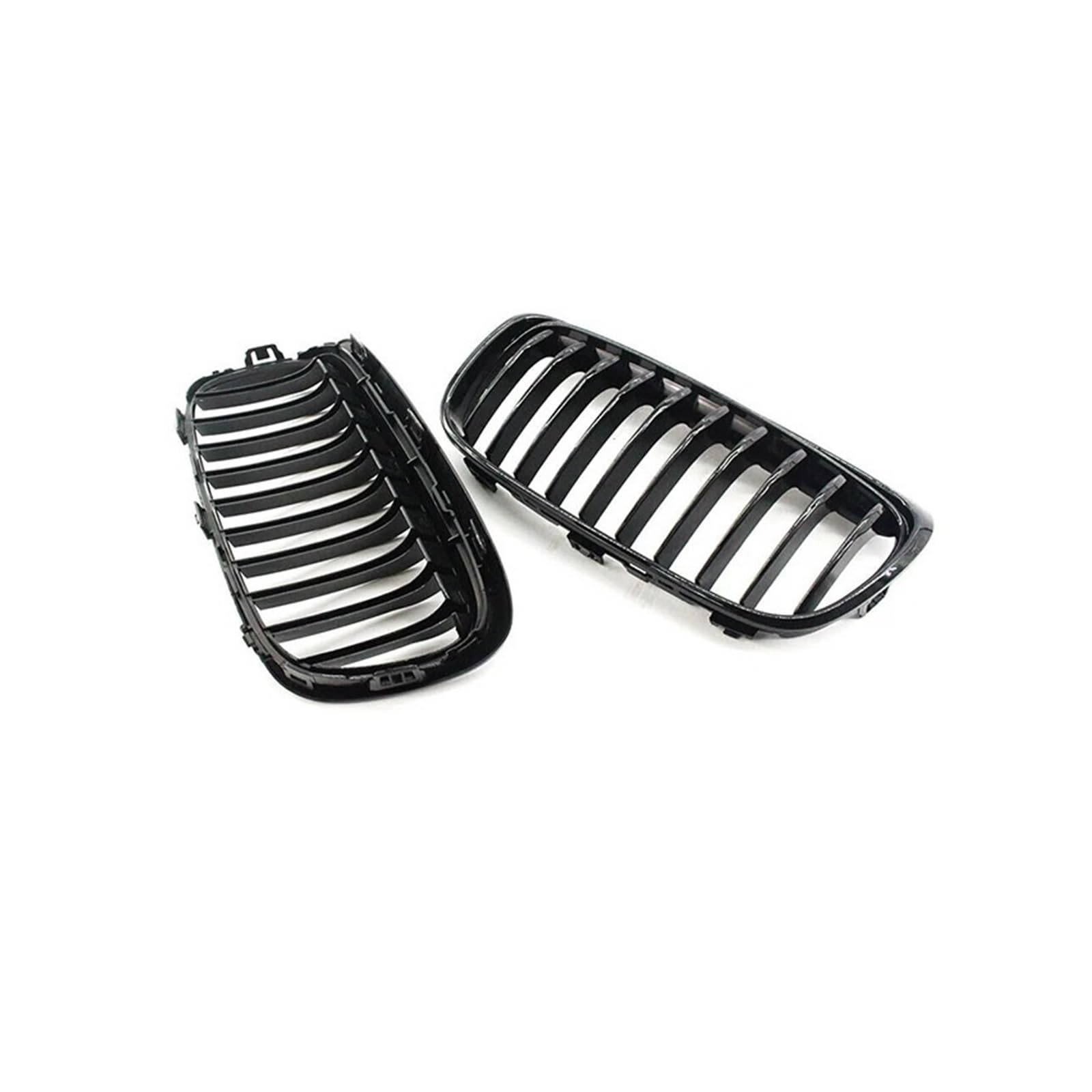 Sport Kühlergrill Für 2er F45 F46 2014-2020 Auto Glanz Schwarz Nierengitter Frontstoßstangengitter Renngrill Ersatzgitter Kühlergrill(45 14-17 Single) von WLNWERDPKK
