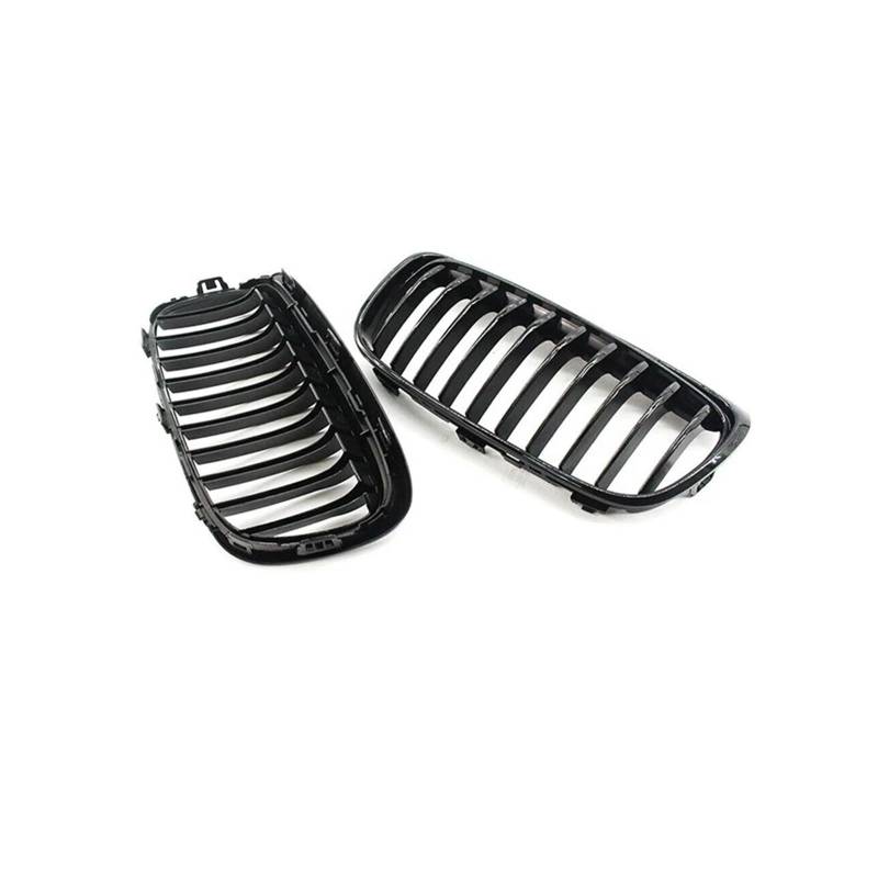 Sport Kühlergrill Für 2er F45 F46 2014-2020 Auto Glanz Schwarz Nierengitter Frontstoßstangengitter Renngrill Ersatzgitter Kühlergrill(45 14-17 Single) von WLNWERDPKK