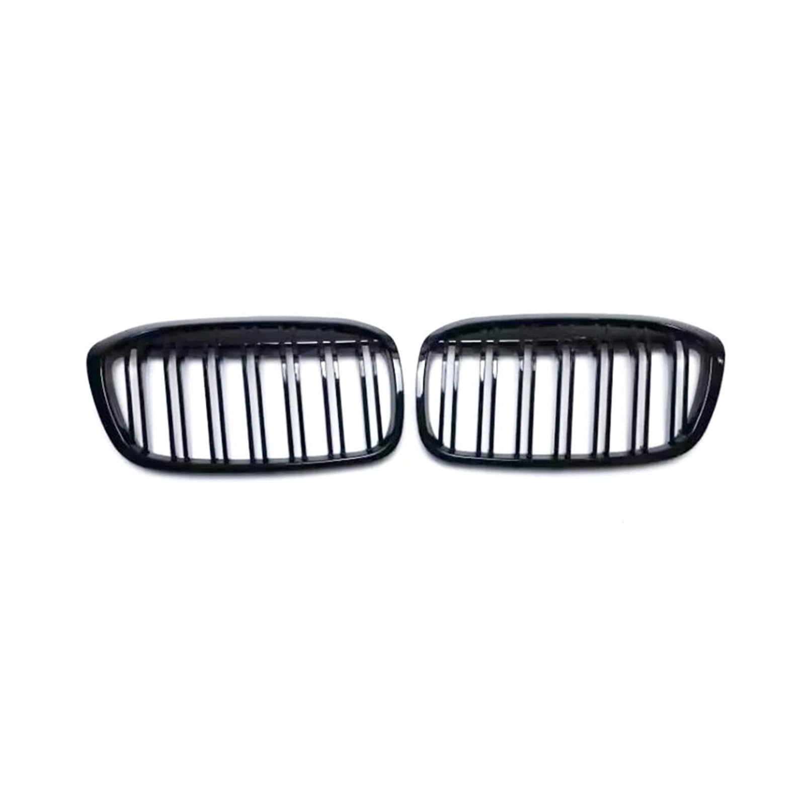 Sport Kühlergrill Für 2er F45 F46 2014-2020 Auto Glanz Schwarz Nierengitter Frontstoßstangengitter Renngrill Ersatzgitter Kühlergrill(46 18-20 Dual) von WLNWERDPKK