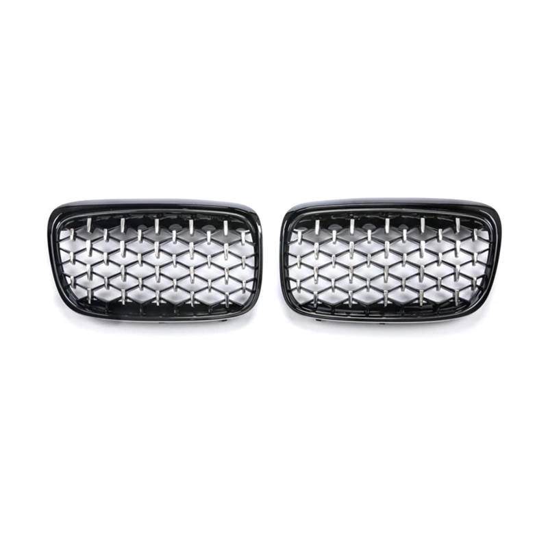Sport Kühlergrill Für 2er F45 F46 Für GT 216i 218i 220i 225i 2014-2018 Autosignal Doppellamellen-Diamant-Frontnierengrill-Stoßstange Kühlergrill(2) von WLNWERDPKK