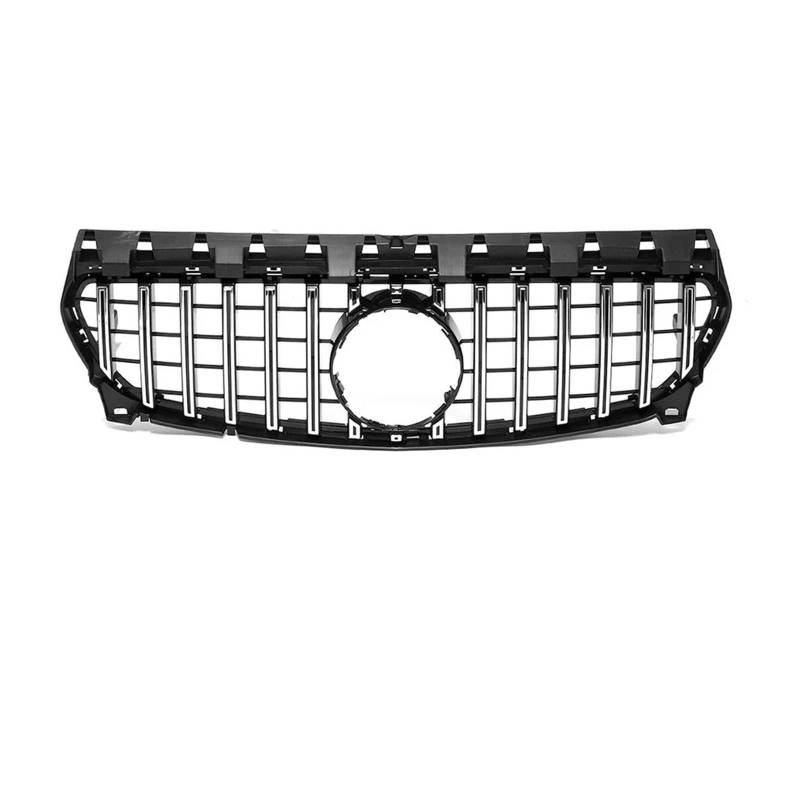 Sport Kühlergrill Für CLA-Klasse W117 CLA180 CLA200 CLA250 CLA45 Für Für GTR Style 2013-2019 Auto-Frontgrill Oberer Kühlergrill Kühlergrill(G -Chrome Silver) von WLNWERDPKK