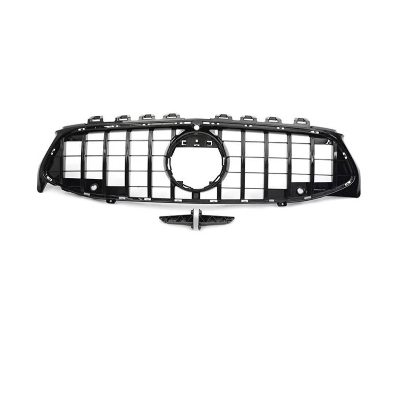 Sport Kühlergrill Für CLA W118 CLA180 CLA200 CLA250 CLA260 CLA45 Für GT Diamond Für Style 2019-2024 2023 Auto Frontstoßstangengrill Kühlergrill(G Black with Camera) von WLNWERDPKK