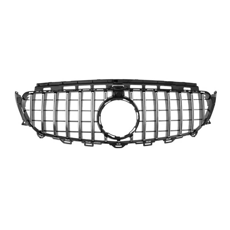 Sport Kühlergrill Für E-Klasse W213 E200 E300 E400 E43 2016 2017 2018 2019 Auto Frontstoßstangengrill ABS Chrom Schwarz Mit Kameraloch Kühlergrill von WLNWERDPKK