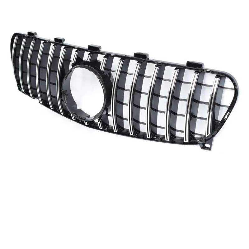 Sport Kühlergrill Für GLA-Klasse X156 GLA180 GLA200 GLA250 Für GT 2014-2017 2018 2019 Autogrill Schwarzer Kühlergrill Frontkühlergrills Kühlergrill(2014-2016 Silver) von WLNWERDPKK