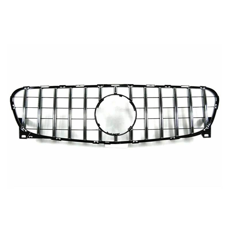 Sport Kühlergrill Für GLA-Klasse X156 GLA180 GLA200 GLA250 GLA45 2014 2015 2016 Racing Grill Front Stoßstange Oberen Kühlergrill Zubehör Kühlergrill(D Silver) von WLNWERDPKK