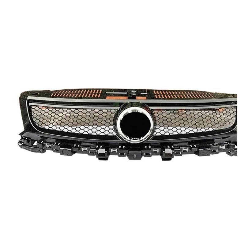 Sport Kühlergrill Für Tiguan 2013-2016 2017 Jahr Auto Carbon Black Frontstoßstangengrill Körper Ornament Vents Kit Spoiler Racing Grille Kühlergrill von WLNWERDPKK