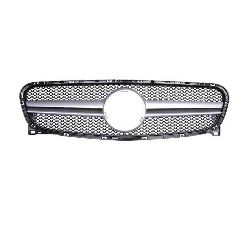 Sport Kühlergrill Für X156 Für GLA Für GT Für Diamond Style GLA200 GLA250 GLA260 2014-2019 Autogrill Frontstoßstangengrill Zubehör Kühlergrill(14-16 A Sliver) von WLNWERDPKK