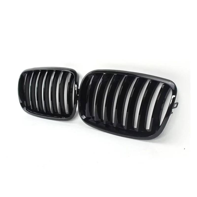 Sport Kühlergrill Für X5 E70 Für X6 E71 2007 2008 2009 2010 2011 2012 2013 Autoersatz Einzellamellen-Kühlergrill Frontnierengitter Kühlergrill(Black) von WLNWERDPKK