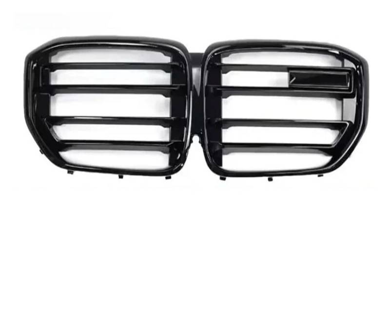 Sport Kühlergrill Für X5 G05 G18 Für LCI X5M Stil 2018-2021 2022 2023 2024 Auto Front Stoßstange Racing Kühlergrill Air Intake Grille Kühlergrill(18-23 Black) von WLNWERDPKK