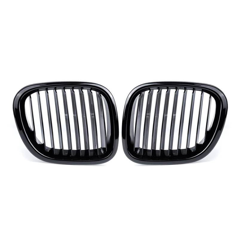 Sport Kühlergrill Für Z3 1996-1999 2000 2001 2002 Auto Frontstoßstange Nierengrill Racing Grills Glänzend Schwarz Front Nierenhaube Grill Kühlergrill von WLNWERDPKK