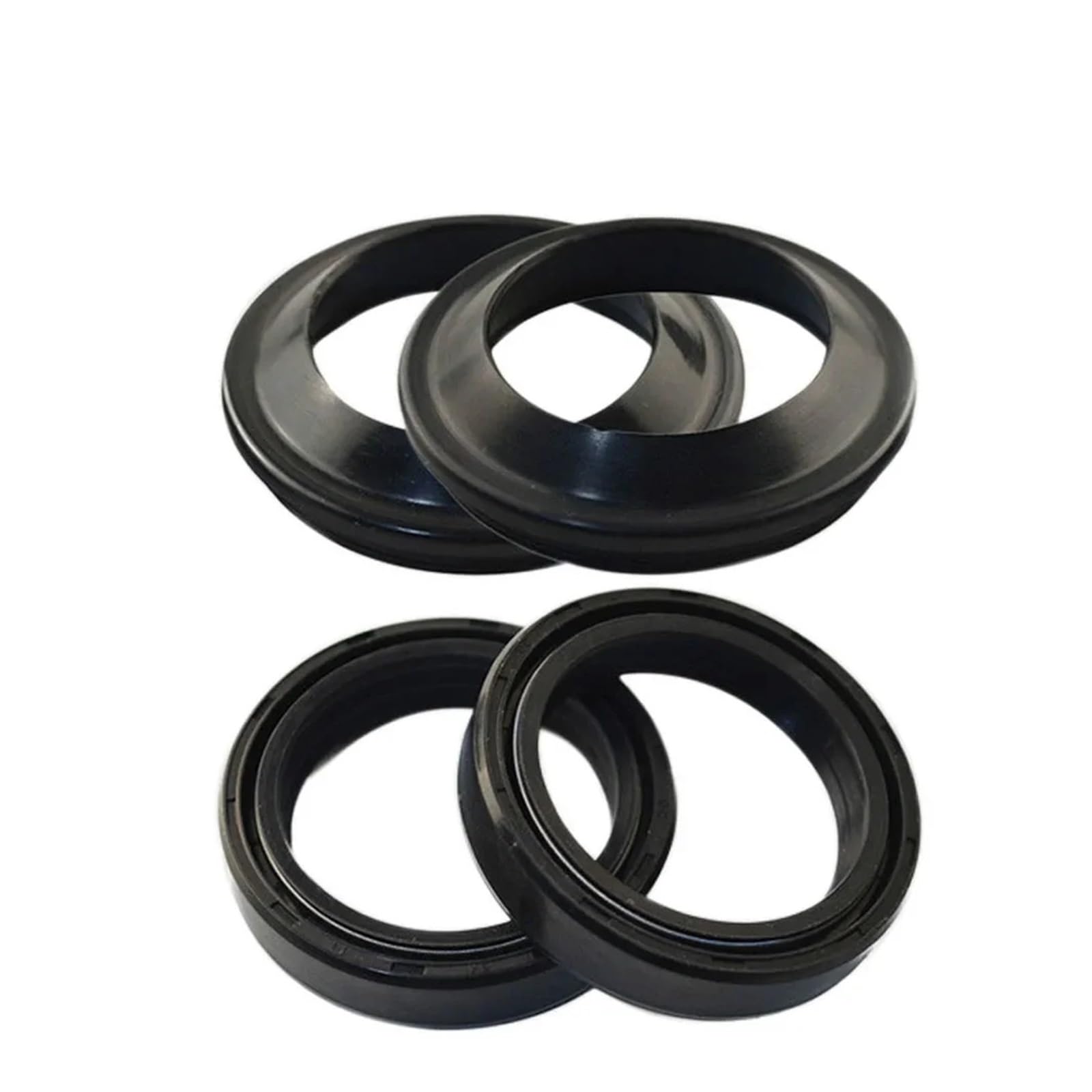 43X55X11 for 749R 2005 FZ6 2001-2007 Moto Gabel Stoßdämpfer Staub Dichtung Öl Dichtungen(Dust Oil Seals Set) von WLWLNUXI