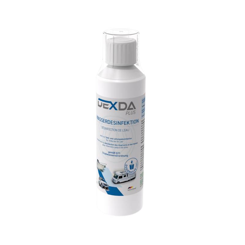 WM aquatec DEXDA Plus zur Trinkwasserdesinfektion (250ml) von WM aquatec