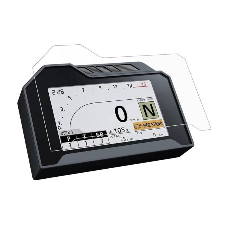 Displayschutzfolie Für Ho&nda CBR600RR CBR 600 RR 2024 Dashboard-Displayschutzfolie Displayschutzfolie Kratzschutzfolie Cbr600rr Zubehör von WMGYESNXL
