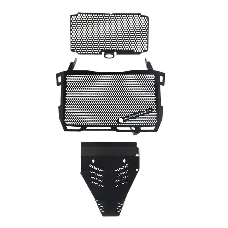 Motorrad Kühlergrill Abdeckung 2022-2023-2024 Für Du&Cati Für MultiStrada V2 S Kühlergrill Wache Motoröl Kühler Schutz Motorrad Zubehör von WMGYESNXL