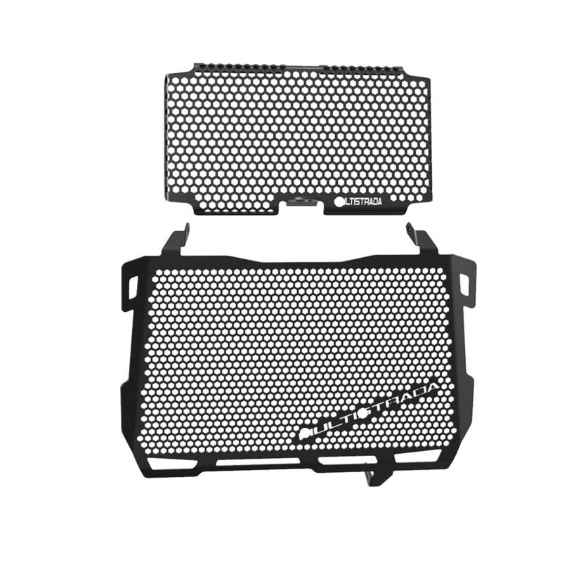 Motorrad Kühlergrill Abdeckung 2022-2023-2024 Für Du&Cati Für MultiStrada V2 S Kühlergrill Wache Motoröl Kühler Schutz Motorrad Zubehör von WMGYESNXL