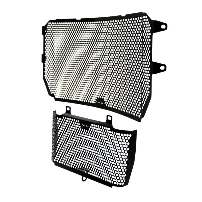 Motorrad Kühlergrill Abdeckung Für Ya&maha MT-10 MT10 MT 10 FZ10 FZ 10 FZ-10 2016-2023 2024 2025 Motorrad Kühlergrill Schutz Ölkühler Abdeckung Schutz von WMGYESNXL